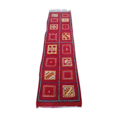 tapis Marocain rouge