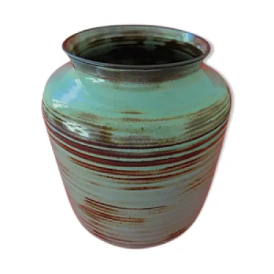 Vase en céramique vernissée - couverte