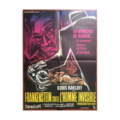 Affiche cinéma Frankenstein - 60x80cm