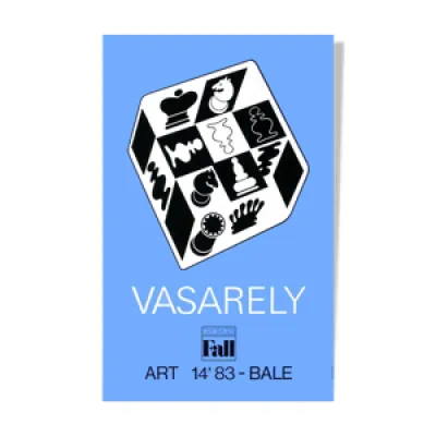 Victor vasarely sérigraphie - 1983