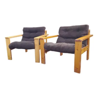 paire de fauteuils Yngve - 1970