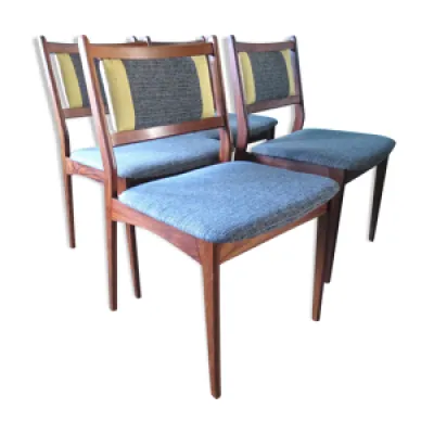 Série de 4 chaises en - 1960