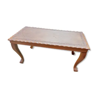 Table basse pied lion