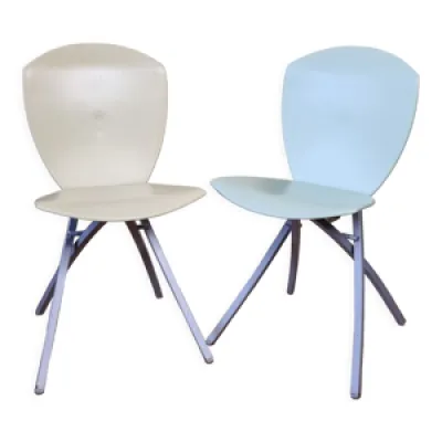 Paire de chaises pliantes - design