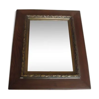 miroir avec cadre stuc - 60x50cm