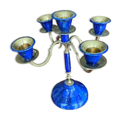 chandelier en lapis lazuli