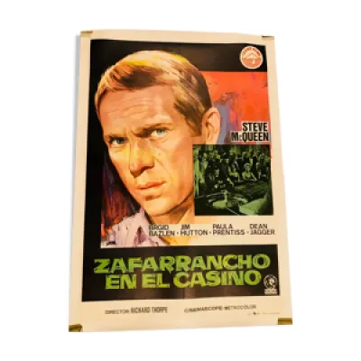 Affiche espagnole Steeve - casino