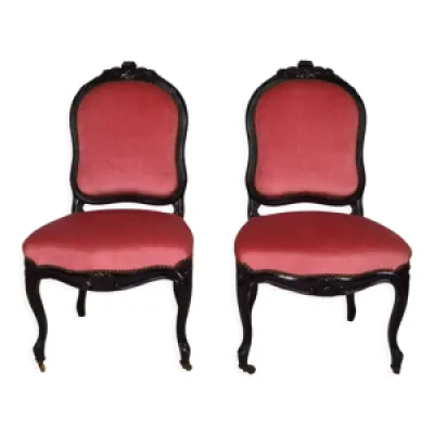 chaises Napoléon III - 1870