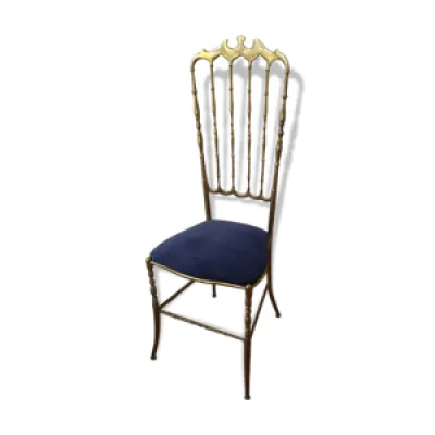 chaise Chiavari en laiton - design