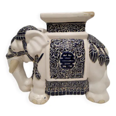 Eléphant en céramique