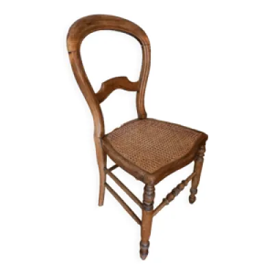 Chaise style Louis Philippe - restauration noyer
