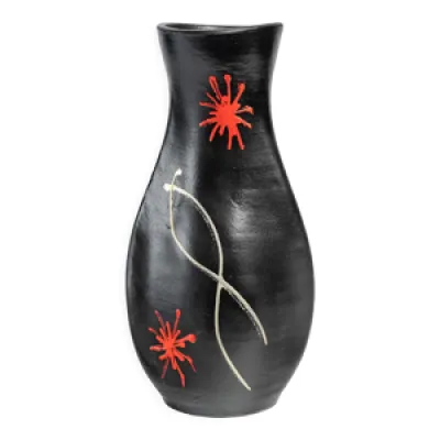 vase en terre cuite peint, - design