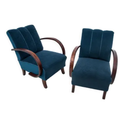 Deux fauteuils H-227 - style art