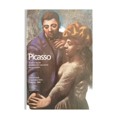 Affiche de Picasso au - 1979