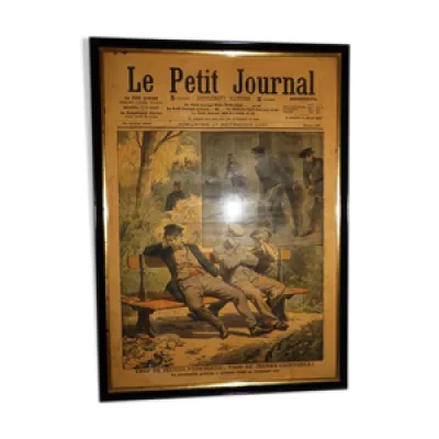 encadrement Petit Journal