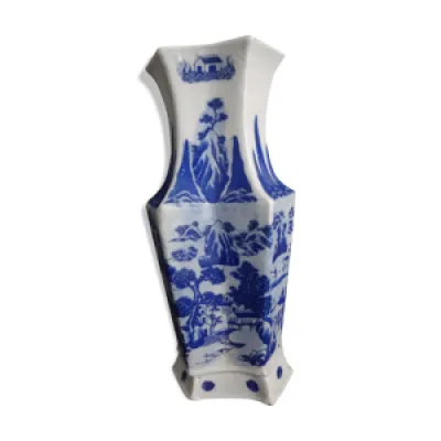 Vase chinois octogonale