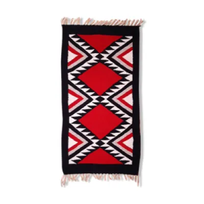 tapis kilim ethnique - oriental rouge