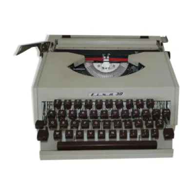 Machine à écrire Lisa - fabrication