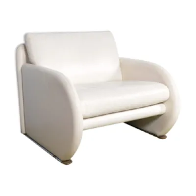 fauteuil postmoderne - blanc