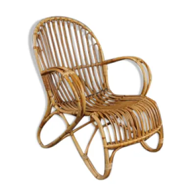 fauteuil Belse 8 en rotin - conception