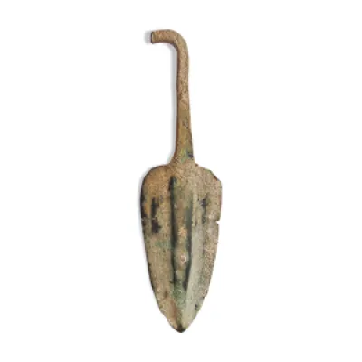 Ancienne pointe de lance - bronze art