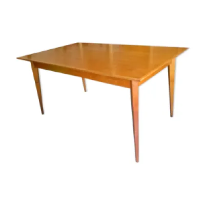 table en chêne doré - 1950