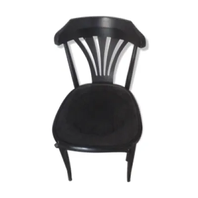 chaise de bistrot noir