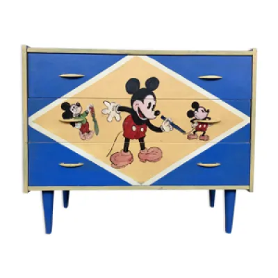 Commode unique Mickey - 1960