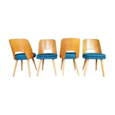 Set de 4 chaises Oswald - tatra 1960s