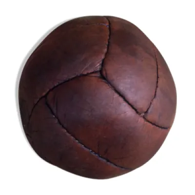 Ballon de médecine en - cuir 1930