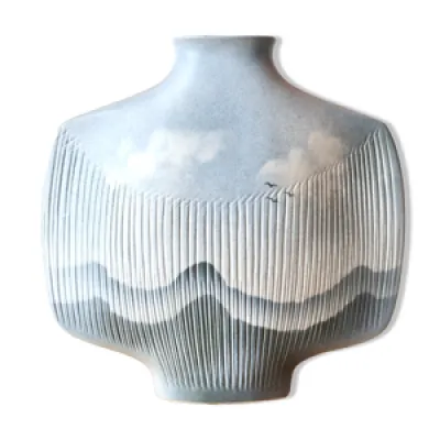 Vase de Yves Mohy en - porcelaine