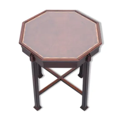 Table d’appoint octogonale - acajou art