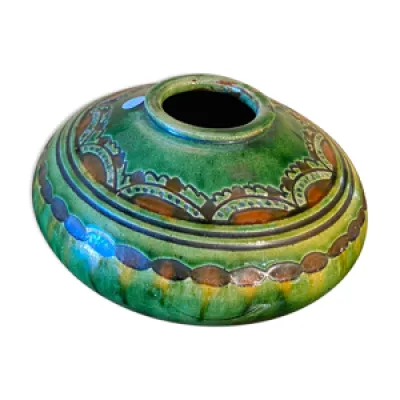 Vase en céramique signé - tito