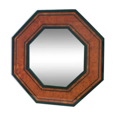 Miroir octogonal en bois - mahey