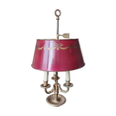 Lampe bouillotte en bronze - louis xvi trois