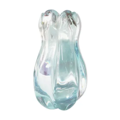 Vase Stella Polaris ice - 1960 verre