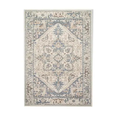 tapis oriental bleu et - 120x170cm
