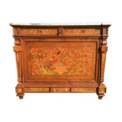 Commode en marqueterie - style restauration
