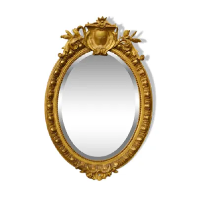 miroir doré Napoléon - 58x81cm