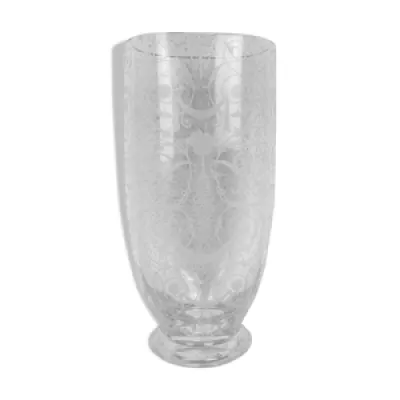 Vase cristal de baccarat