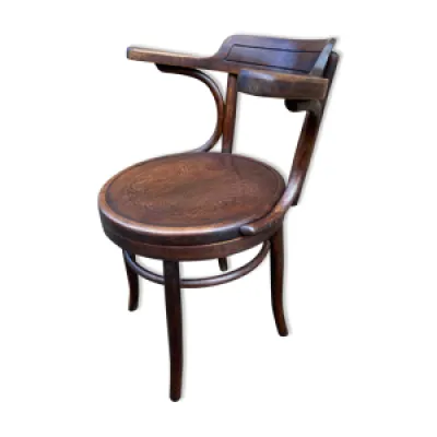 fauteuil bureau bois - tournant