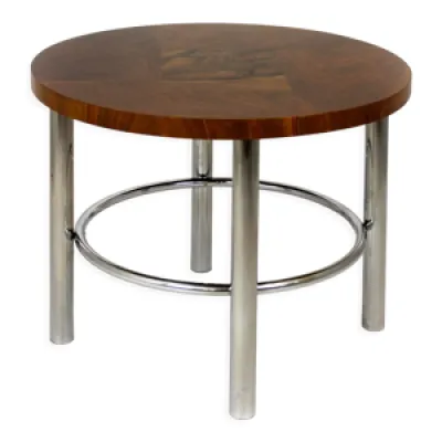 table ronde restaurée - 1930