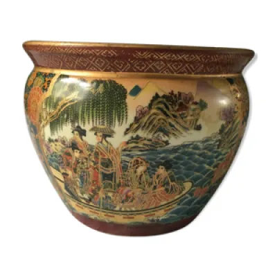 Vase satsuma ancien en