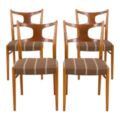 Ensemble de 4 chaises - 1956
