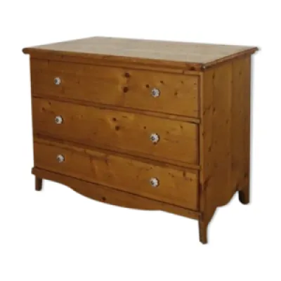Pine chest of drawers - top
