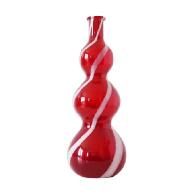 Carafe italienne verre - empoli rouge