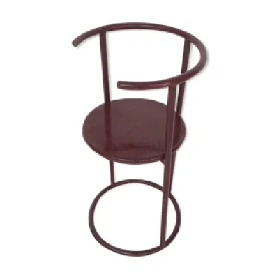 Chaise de style Bauhaus - rouge bordeaux