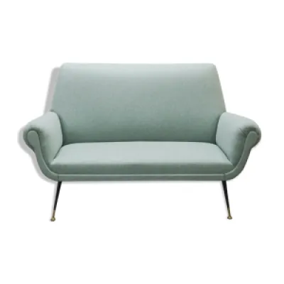 Canapé Sofa 1950's Gigi - vert bleu