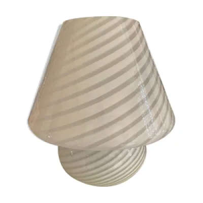 Lampe champignon verre - murano 1970