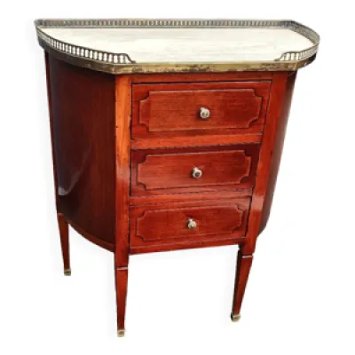 Commode ancienne plateau - marbre style